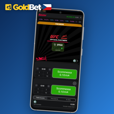 Auto-cashout v Aviator Goldbet Casino — automatický výběr výhry při cílovém multiplikátoru