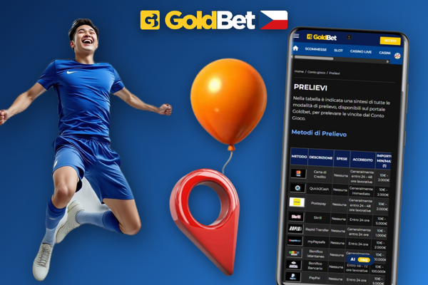 Časová osa zpracování žádosti o výběr peněz v Goldbet Casino do 24 hodin