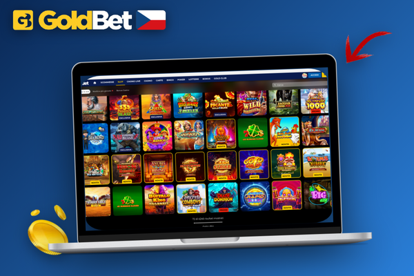 Goldbet Casino desktop v režimu celé obrazovky s live ruletou na externím monitoru