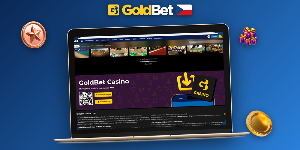Goldbet Casino pro PC zobrazuje herní lobby s navigací a hrami od Pragmatic Play na monitoru