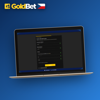 Platný e-mail pro ověření účtu při registraci v Goldbet Casino