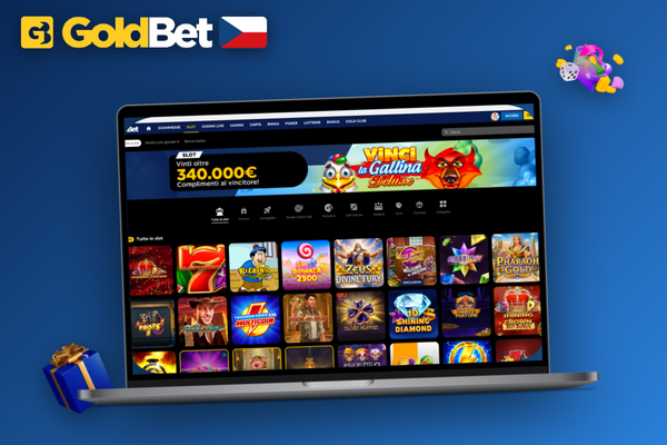 Goldbet Casino zobrazuje stejný uživatelský profil na stolním PC, notebooku i telefonu současně